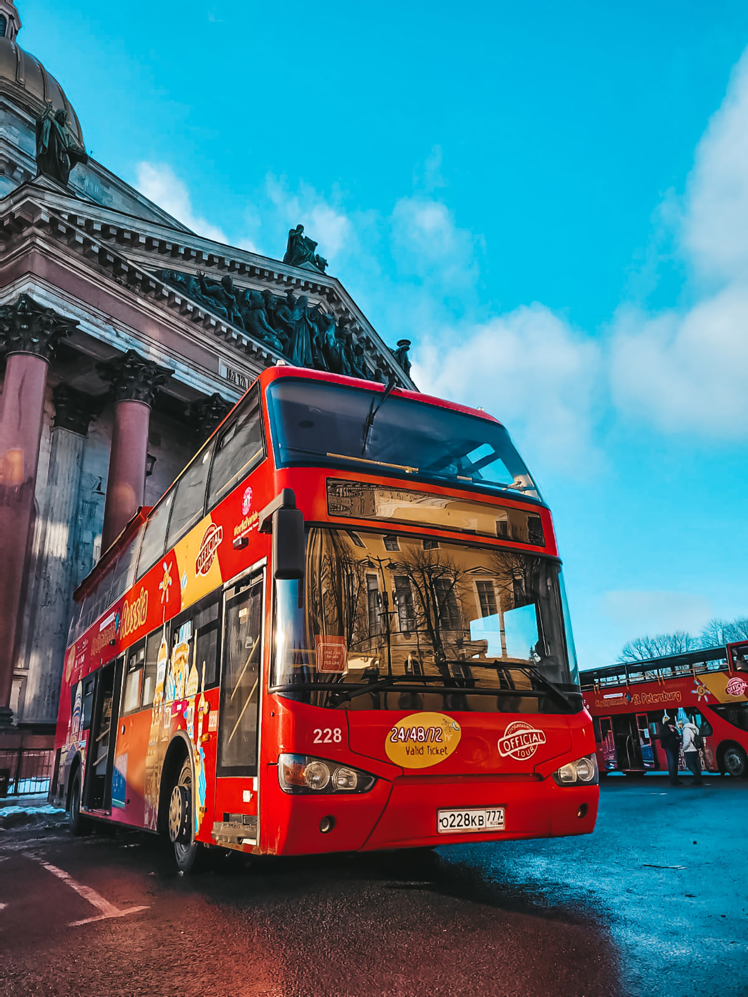 Питер автобус двухэтажный экскурсии City Sightseeing