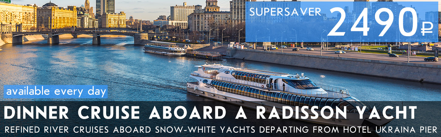 Refined river cruises aboard snow-white yachts departing from hotel Ukraina pier
